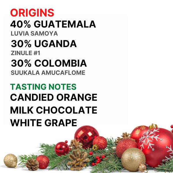 Coastal Christmas Speciality Coffee Blend Origins and Tasting Notes