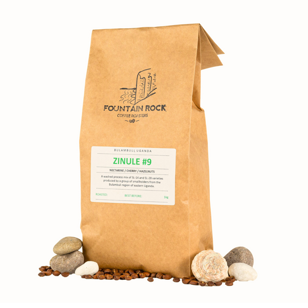 Zinule #9 Speciality Coffee - 1kg Compostable Coffee Bag