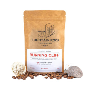 Burning Cliff Seasonal Speciality Coffee Blend  - 70g Compostable Coffee Bag
