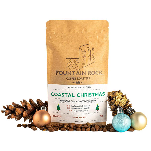 Coastal Christmas Seasonal Speciality Coffee Blend  - 70g Compostable Coffee Bag