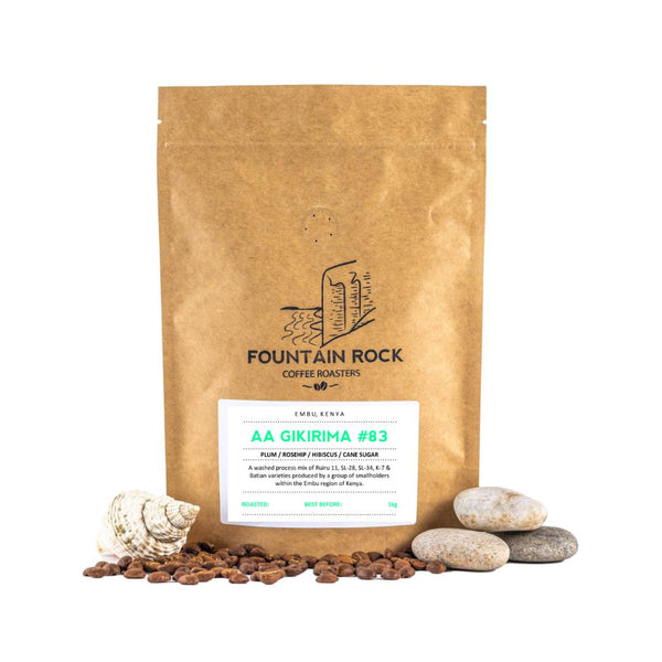 AA Gikirima Kenyan Speciality Coffee Single Origin - 250g compostable coffee bag