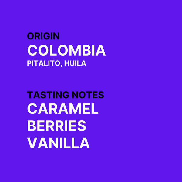 La Serrania Seasonal Decaf Speciality Coffee - Tasting notes