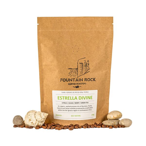 Estrella Divine Peruvian Speciality Coffee  - 250g Compostable Coffee Bag